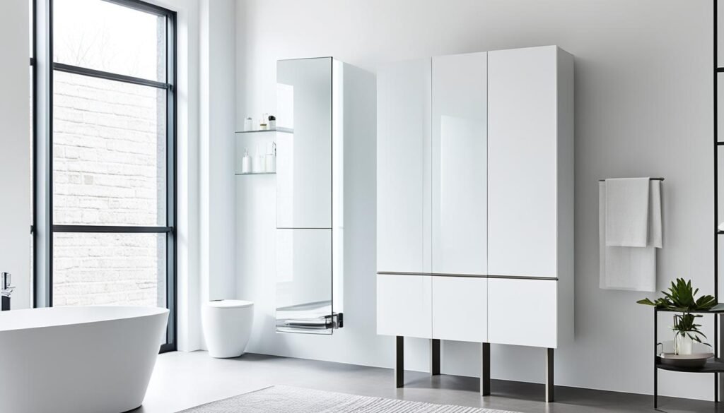 Bathroom cabinet selection