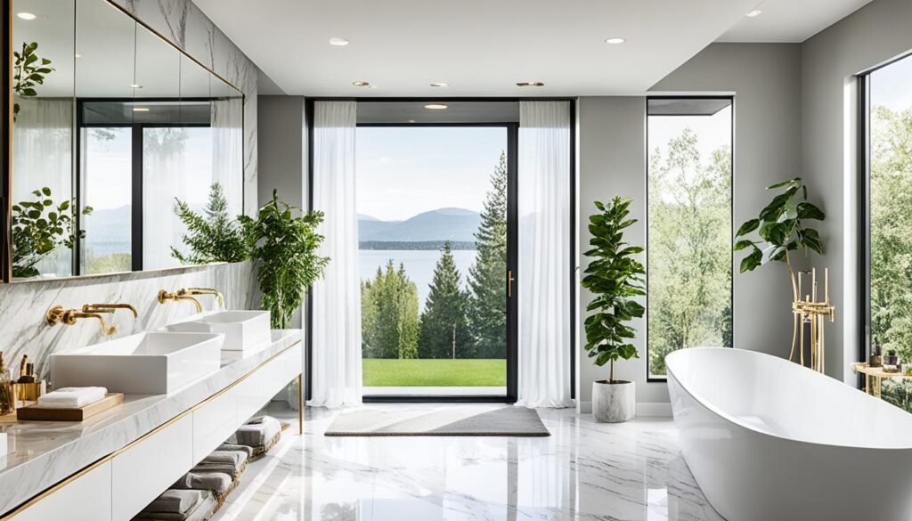 High-end bathroom